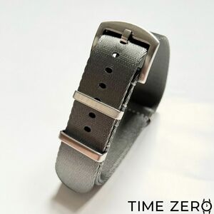 New Grey Ballistic Nylon NATO Watch Strap (The Velocity Collection)